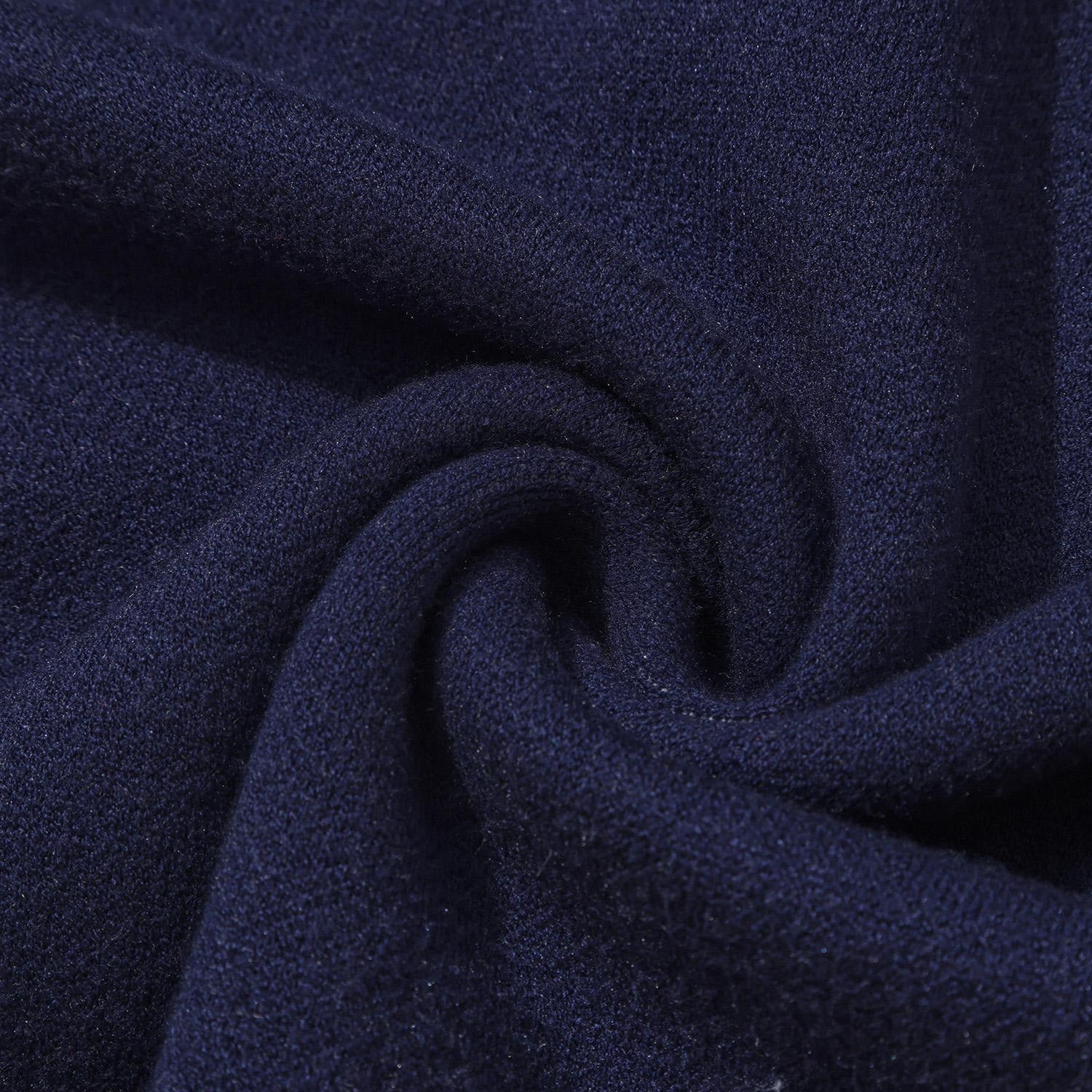 Helas - Bronx Short Sleeve Knit Zip Polo - Navy