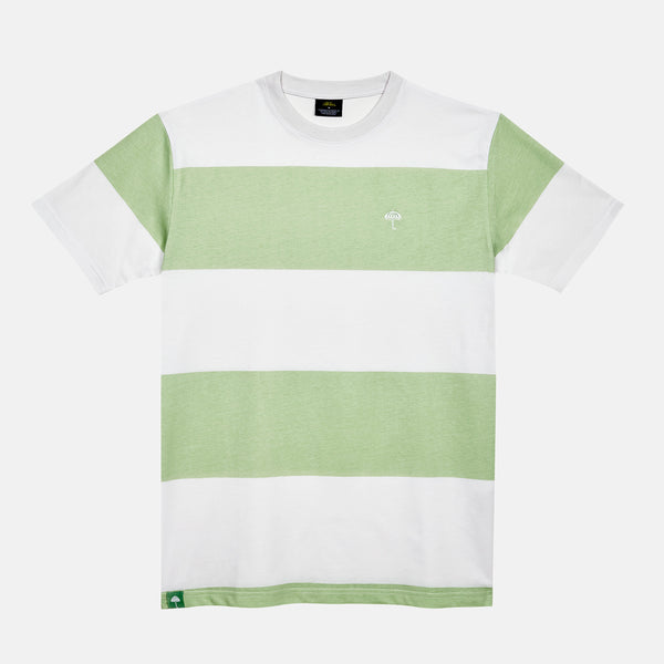 Helas - Bateau T-Shirt - White / Pastel Green