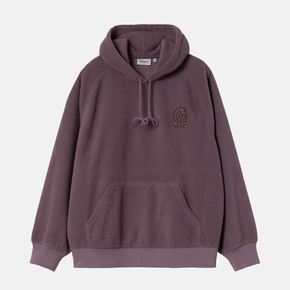 Carhartt WIP - Helix Fleece Pullover Hooded Sweatshirt - Phlox / Palisander