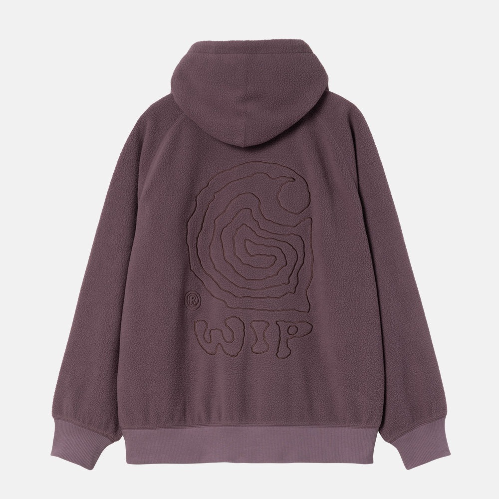 Carhartt WIP - Helix Fleece Pullover Hooded Sweatshirt - Phlox / Palisander