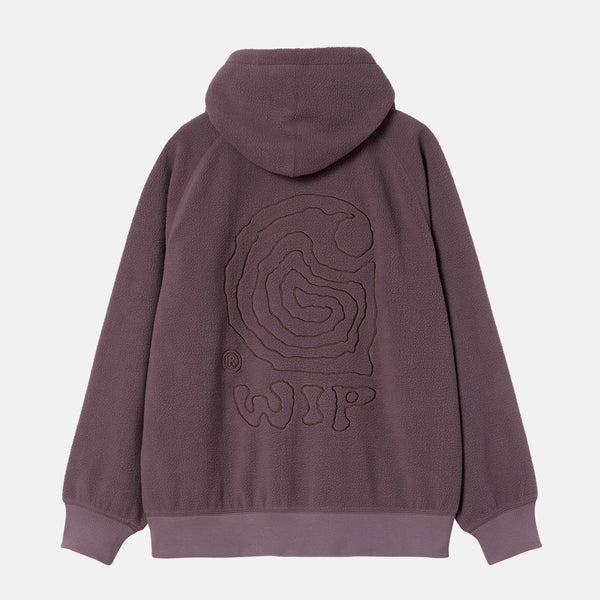Carhartt WIP - Helix Fleece Pullover Hooded Sweatshirt - Phlox / Palisander