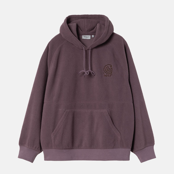 Carhartt WIP - Helix Fleece Pullover Hooded Sweatshirt - Phlox / Palisander