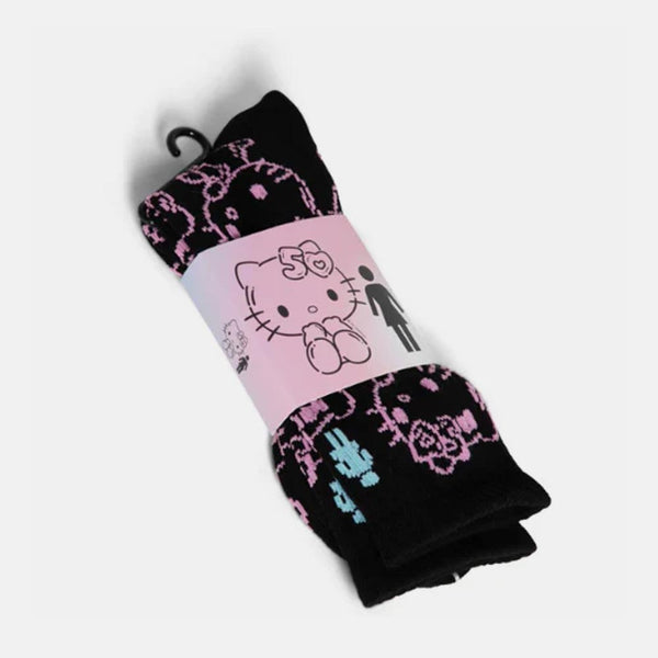 Girl Skateboards - Sanrio Hello Kitty 50th Anniversary Socks - Black