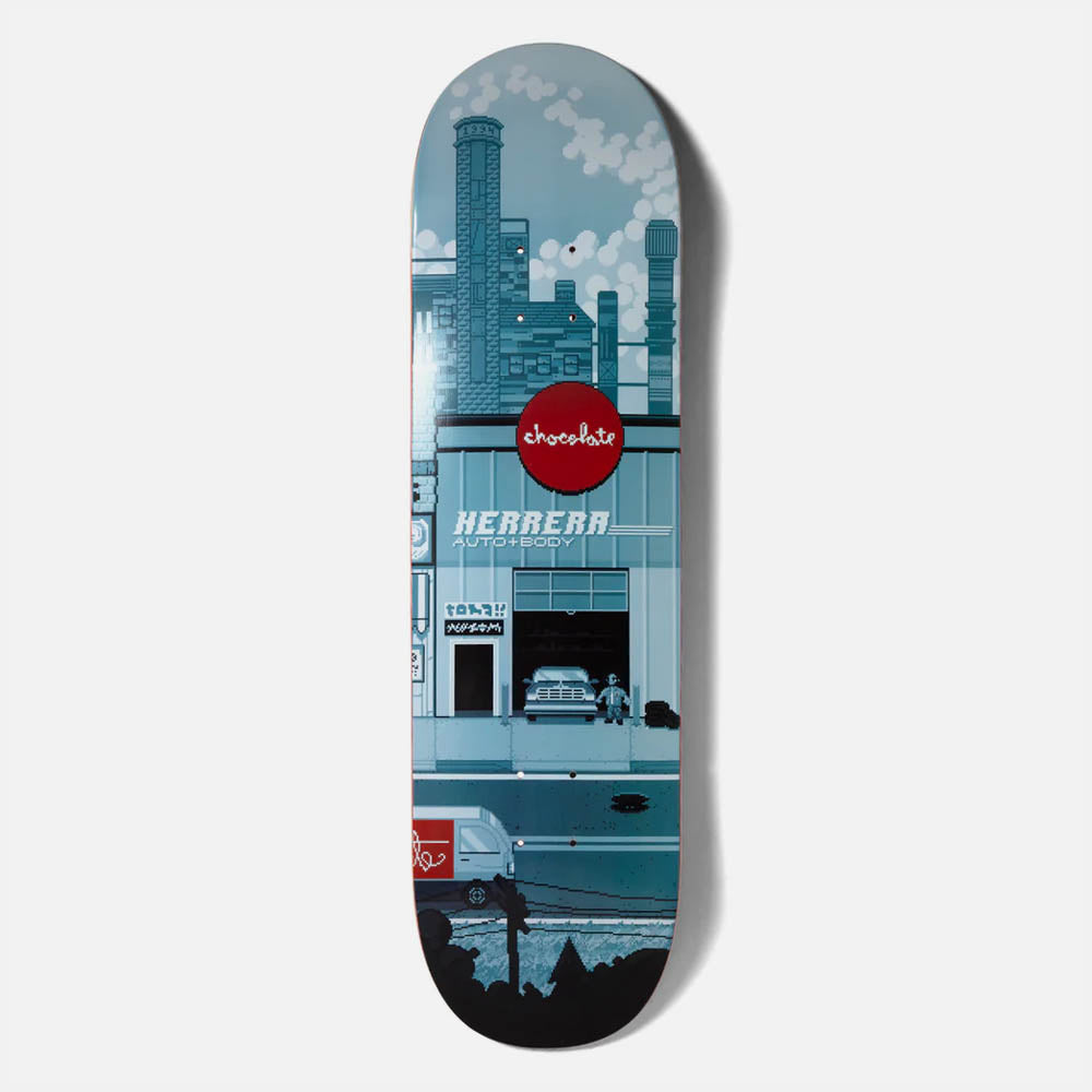 Chocolate Skateboards - 8.5" Erik Herrera Pixel City Skateboard Deck