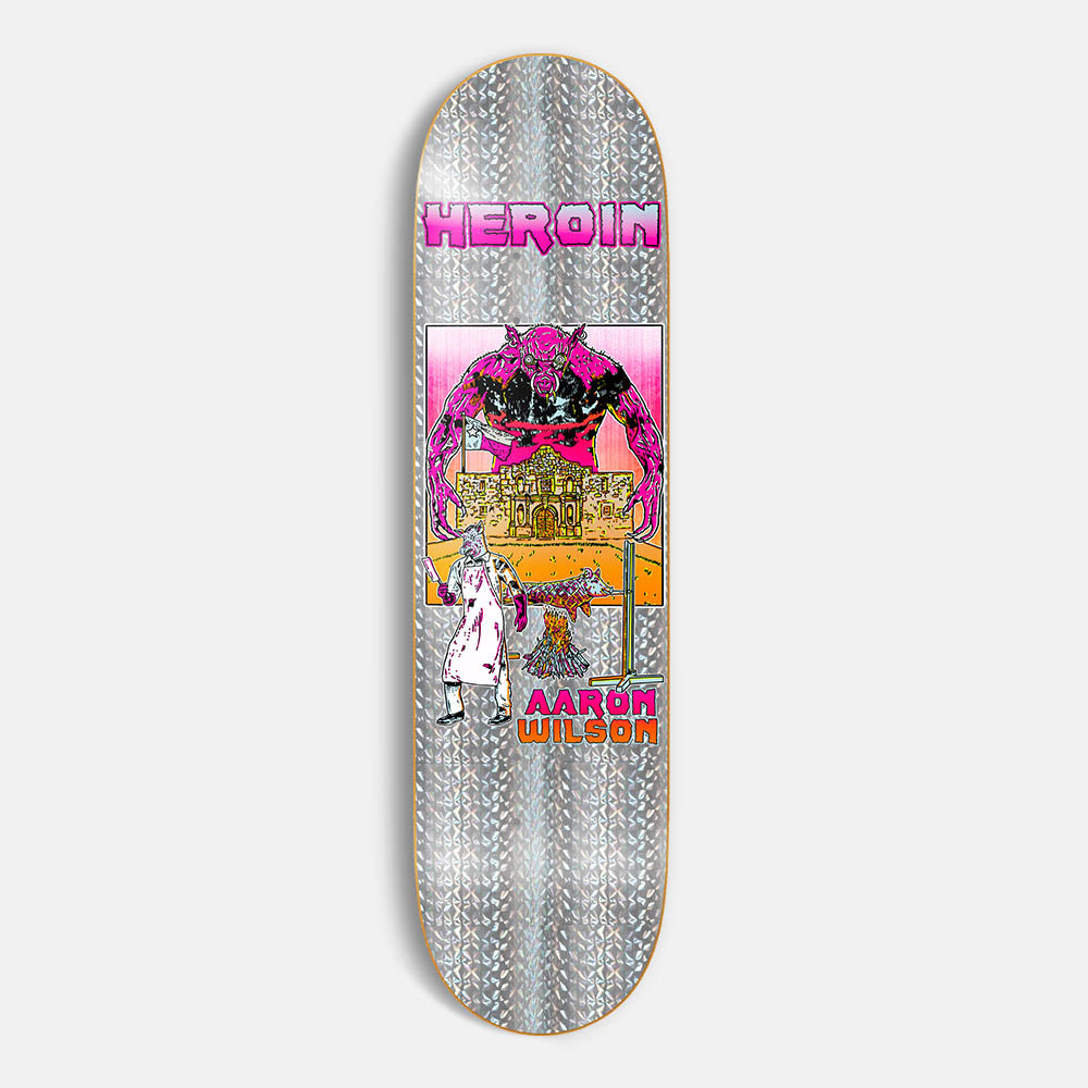 Heroin Skateboards - 8.5" Aaron Wilson Hellscape Skateboard Deck