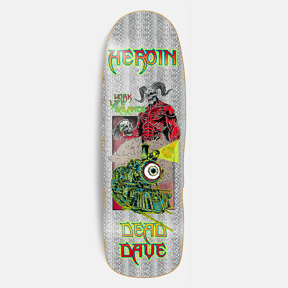 Heroin Skateboards - 10.1" Dead Dave Hellscape Skateboard Deck