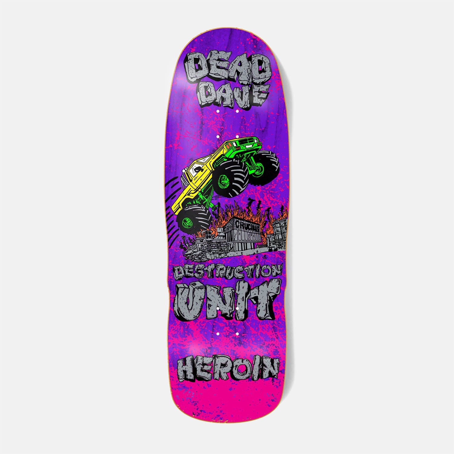 Heroin Skateboards - 10.1" Dead Dave Knock Off Skateboard Deck