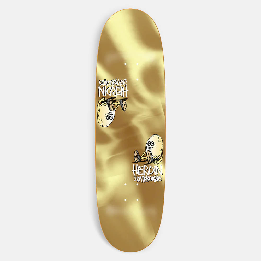 Heroin Skateboards - 9.25" Symmetrical Golden Egg Skateboard Deck