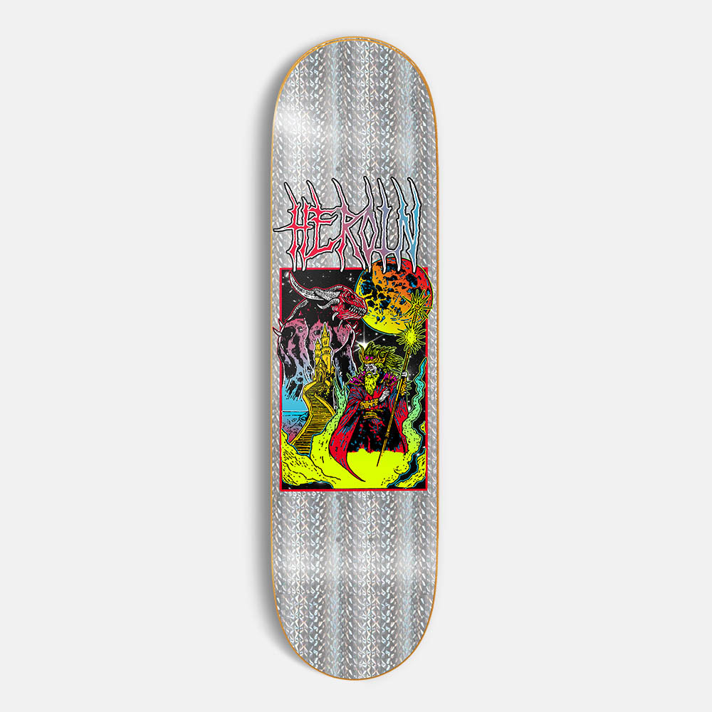 Heroin Skateboards - 10.0" Craig Questions Hellscape Skateboard Deck