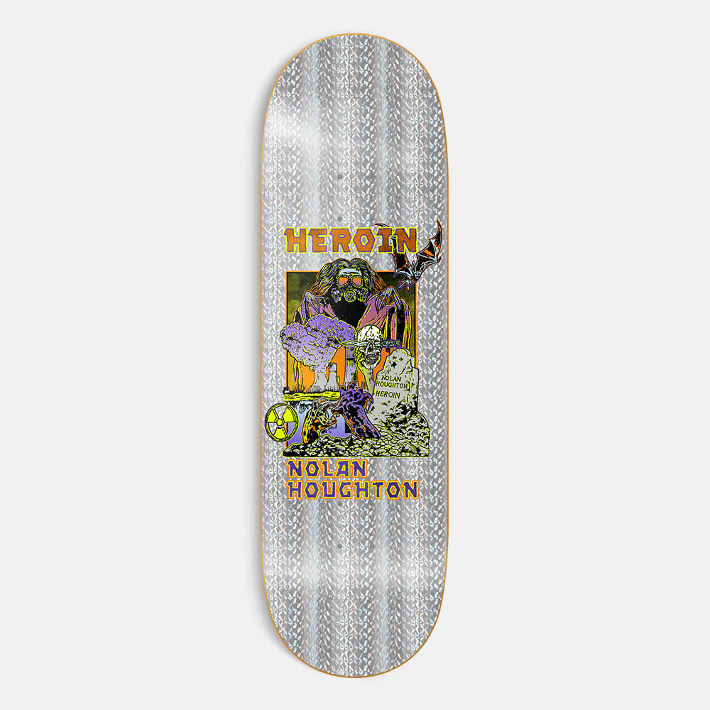 Heroin Skateboards - 9.5" Nolan Houghton Hellscape Skateboard Deck