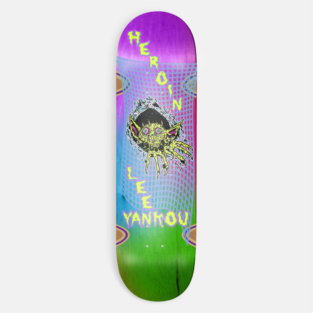 Heroin Skateboards - 8.25" Lee Yankou Imp Invader Skateboard Deck