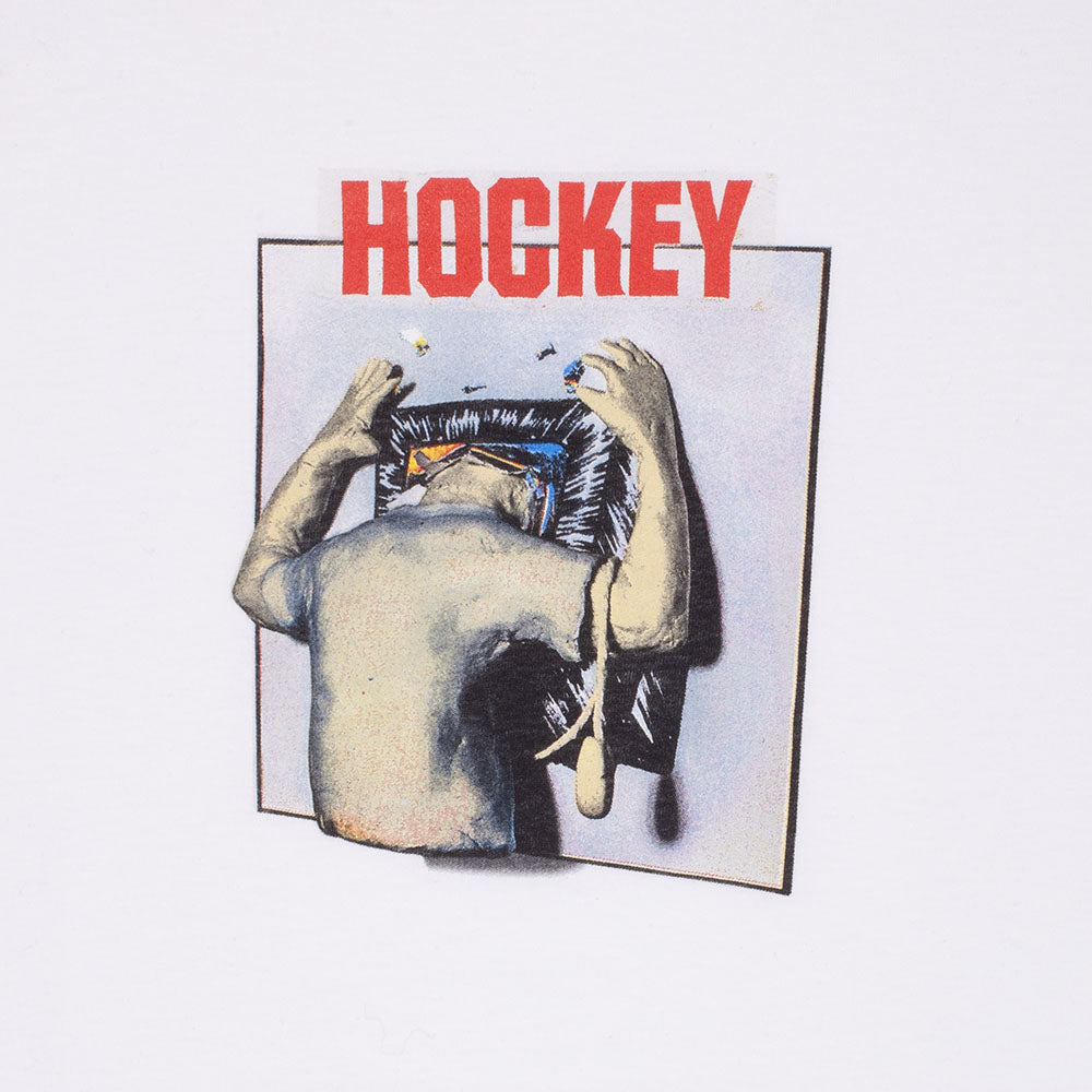 Hockey Skateboards - Screen Time T-Shirt - White