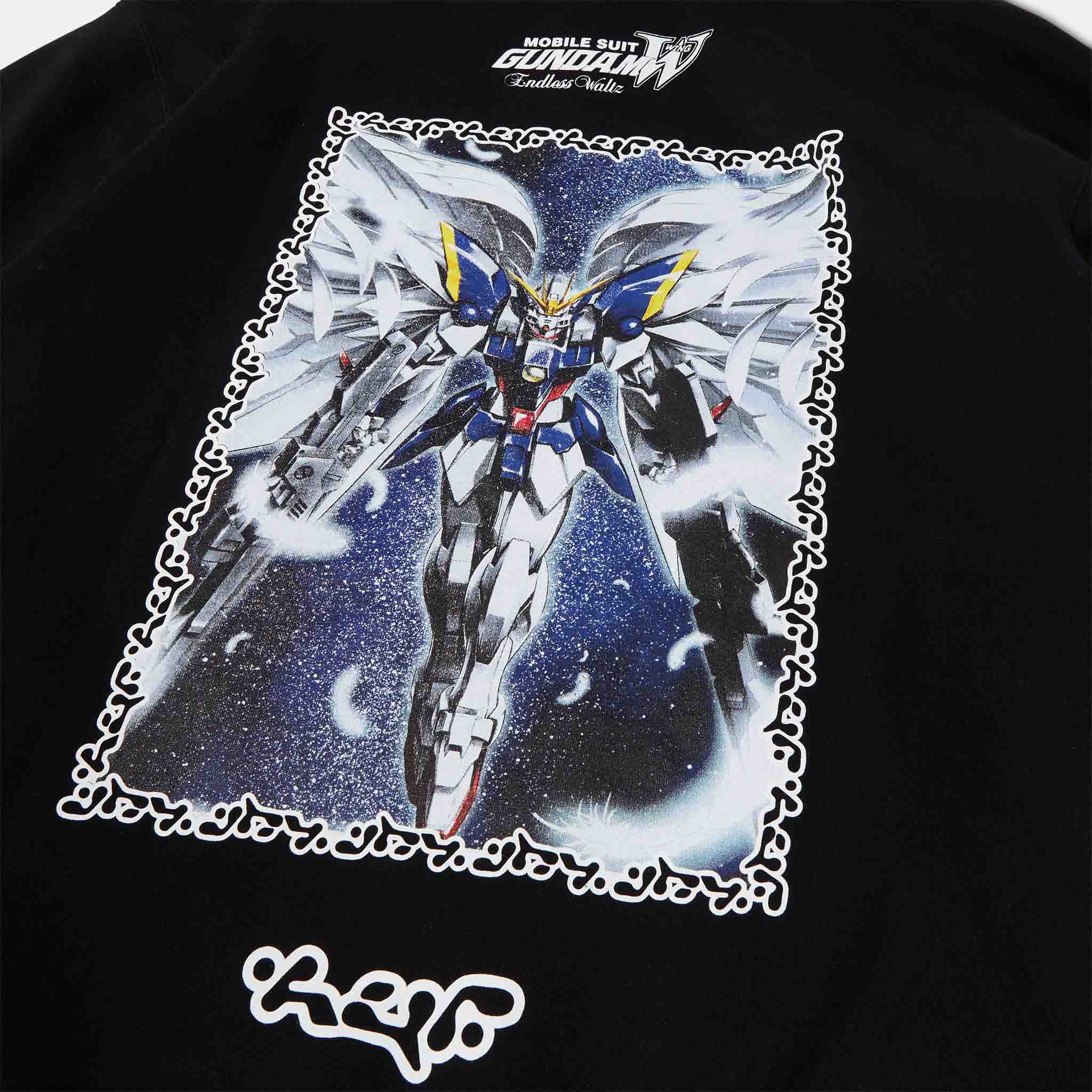 Huf - Gundam Wing Pullover Hooded Sweatshirt - Black