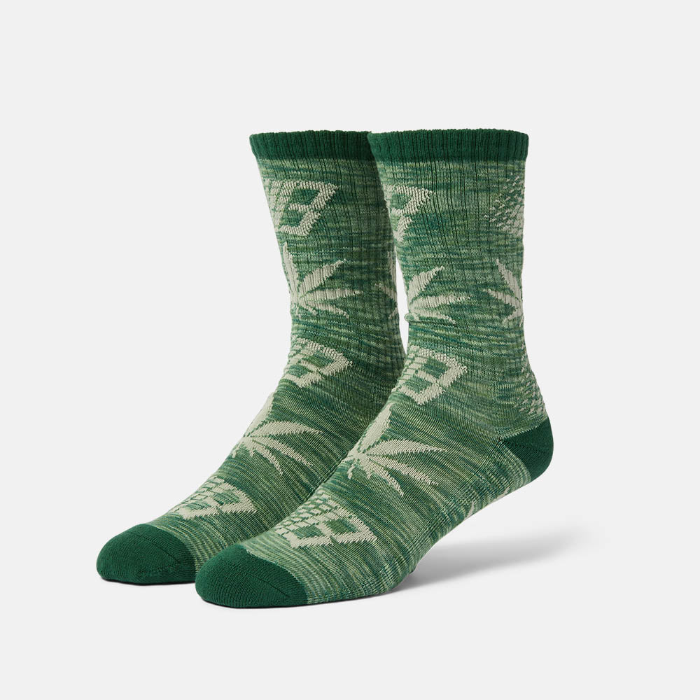 Huf - Huf x Bronze Plantlife Marled Socks - Green