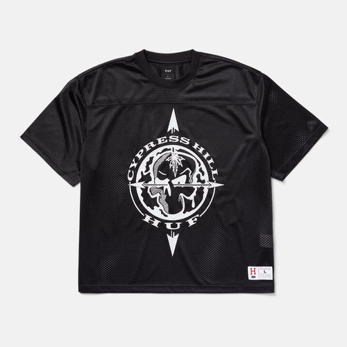 Huf - Cypress Hill Compass Jersey - Black