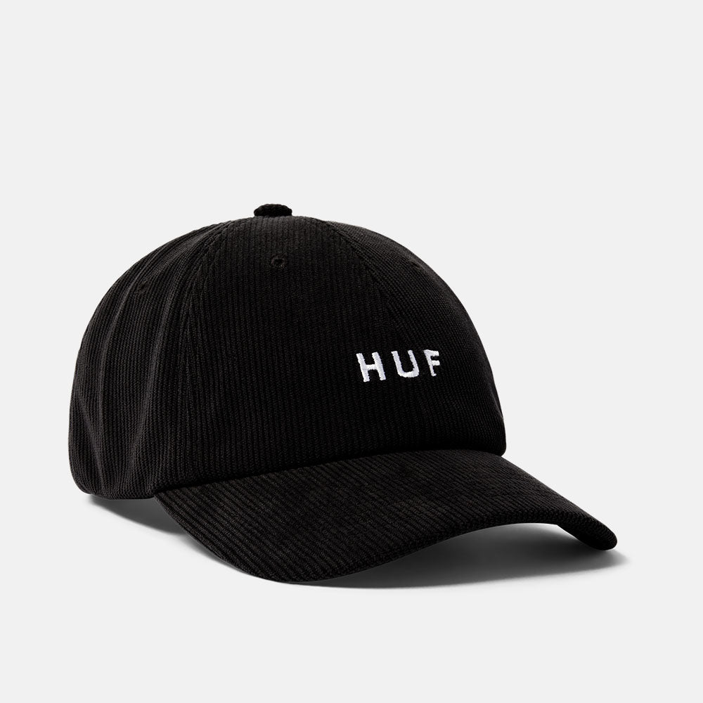 Huf - OG Corduroy 6-Panel CV Cap - Black