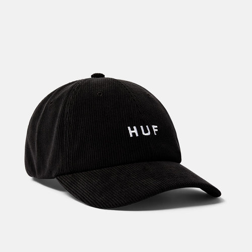 Huf - OG Corduroy 6-Panel CV Cap - Black
