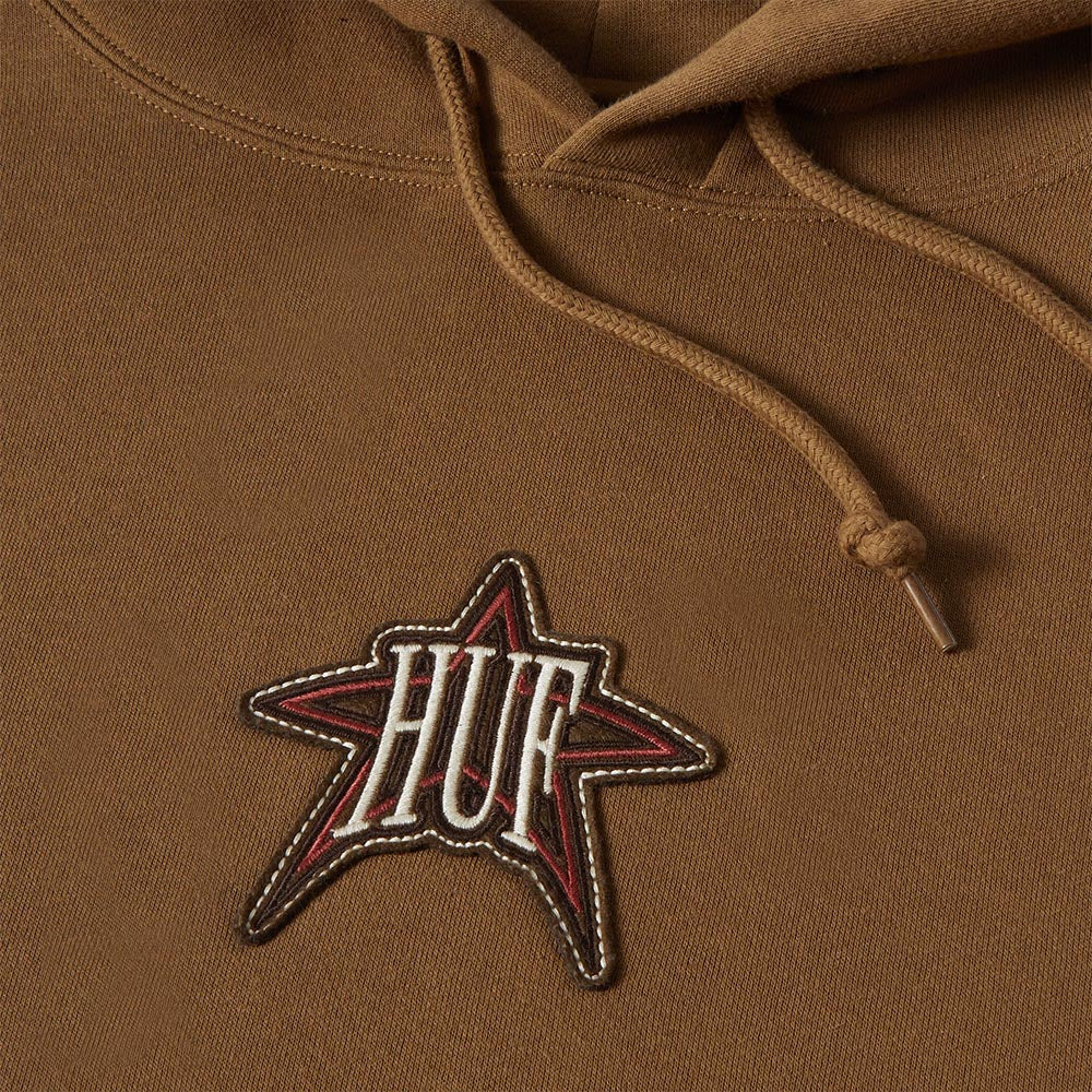 Huf - Intergalactic Pullover Hooded Sweatshirt - Mud