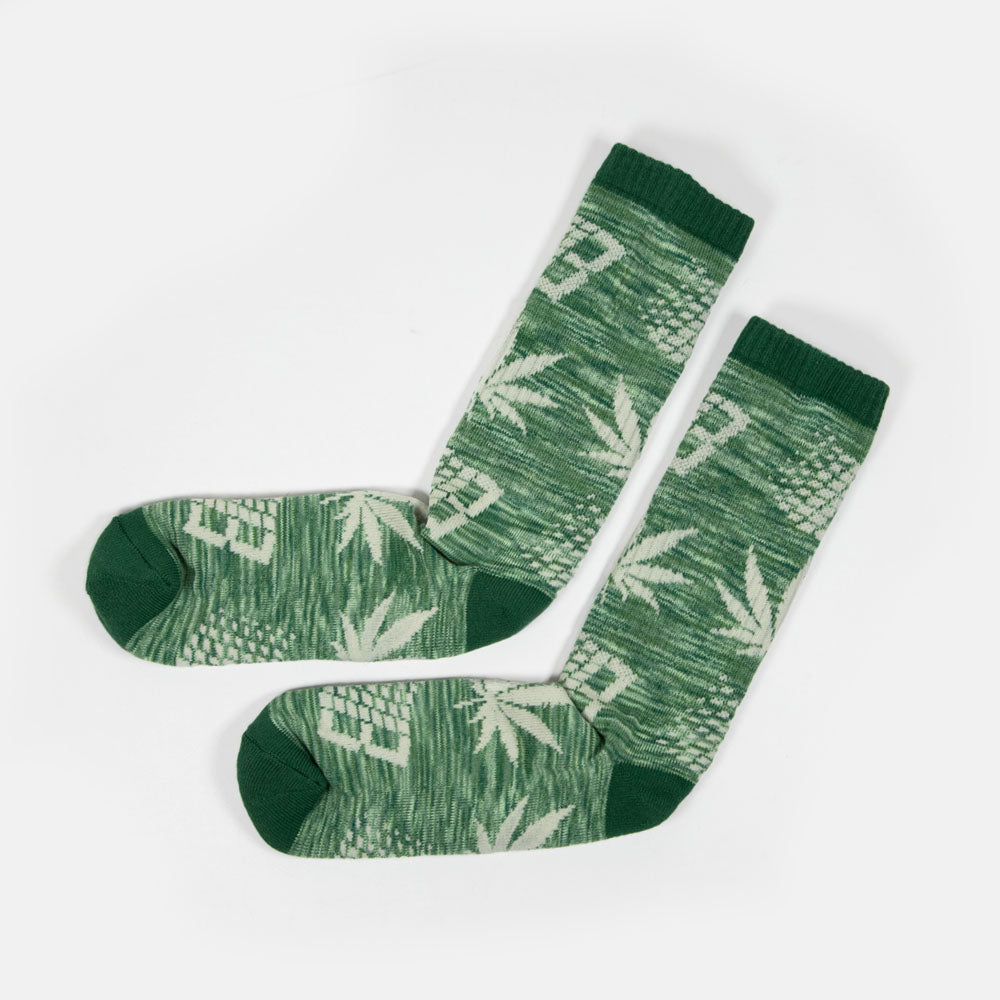 Huf - Huf x Bronze Plantlife Marled Socks - Green