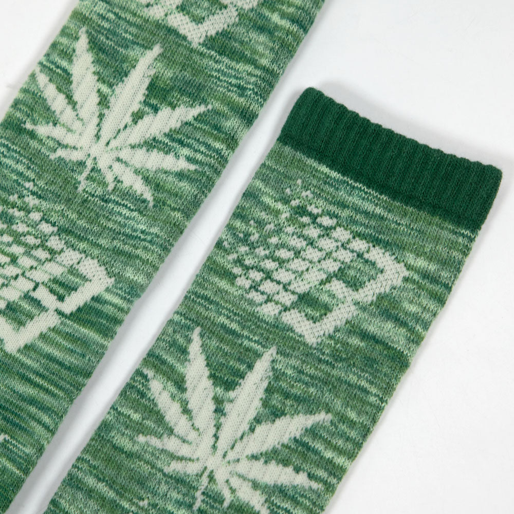 Huf - Huf x Bronze Plantlife Marled Socks - Green