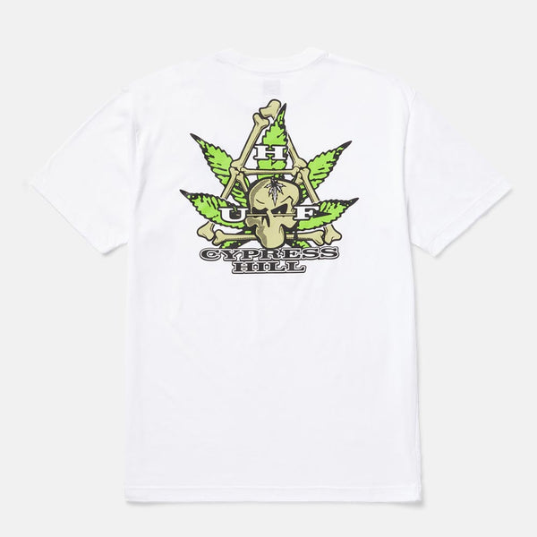 Huf - Cypress Hill Triangle T-Shirt - White