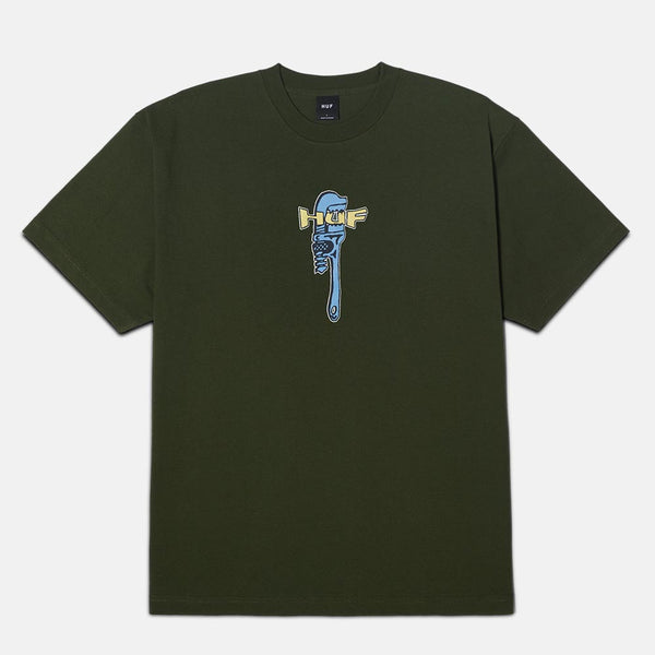 Huf - Vise T-Shirt - Hunter Green