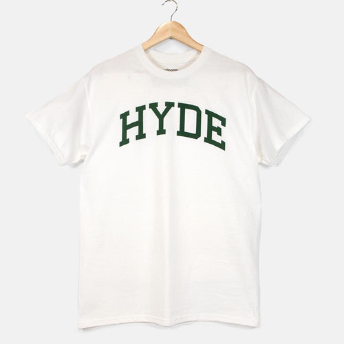 Welcome Skate Store - HYDE T-Shirt - White / Forest