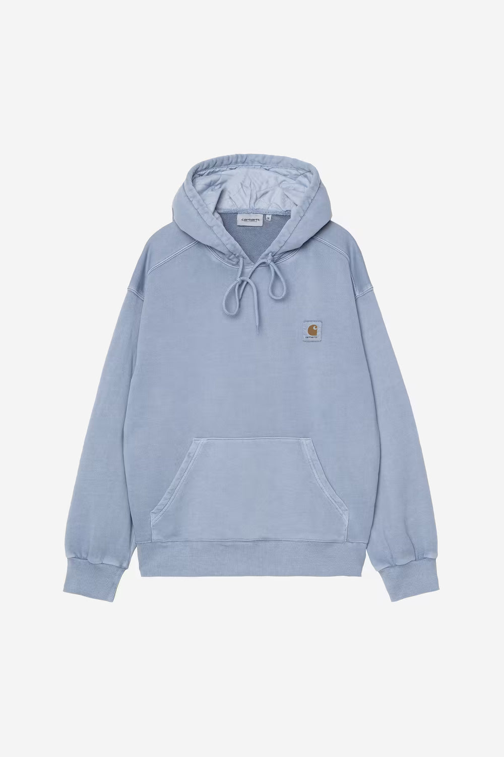 Carhartt WIP - Nelson Pullover Hooded Sweatshirt - Gentle Blue (garment dyed)