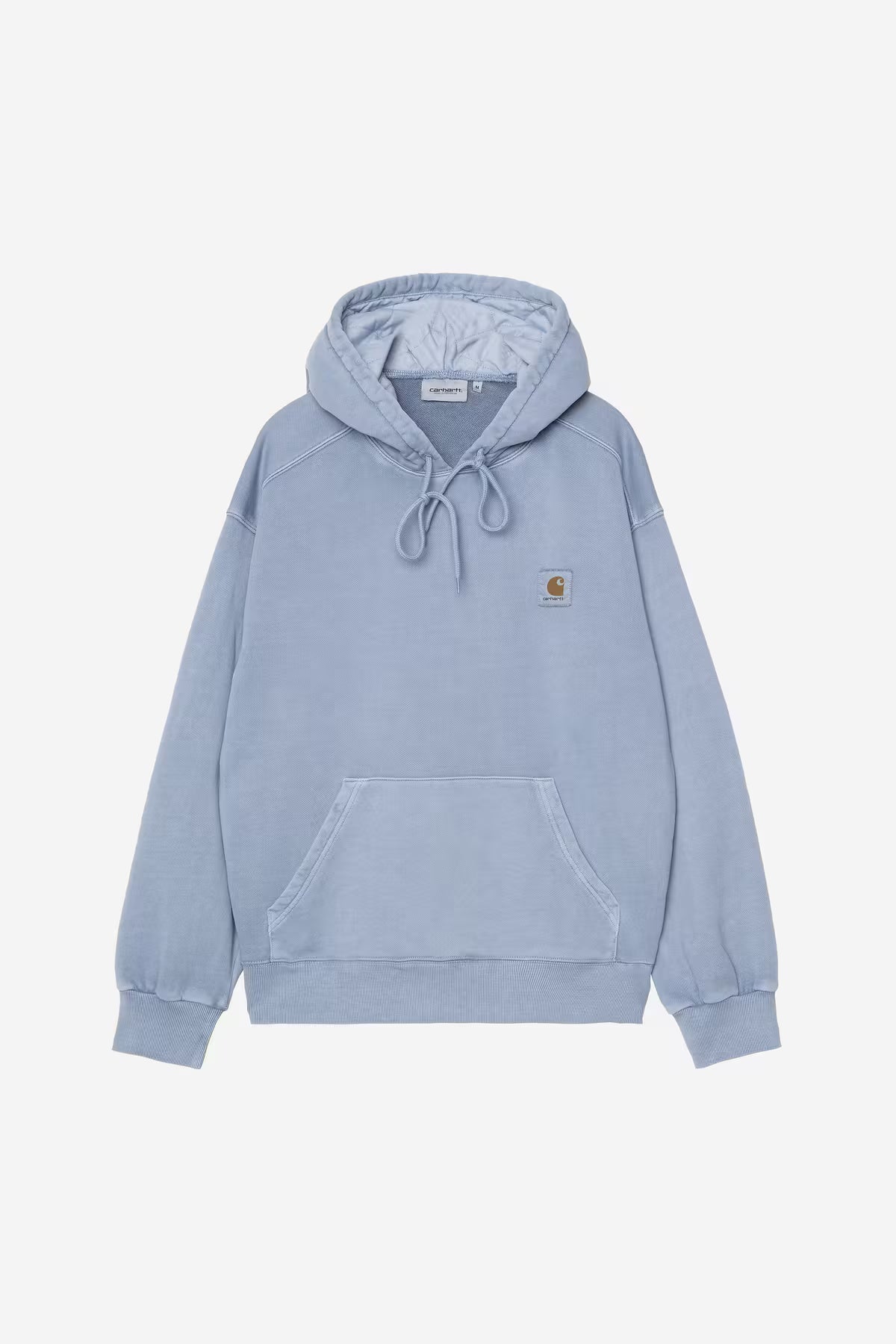 Carhartt WIP - Nelson Pullover Hooded Sweatshirt - Gentle Blue (garment dyed)