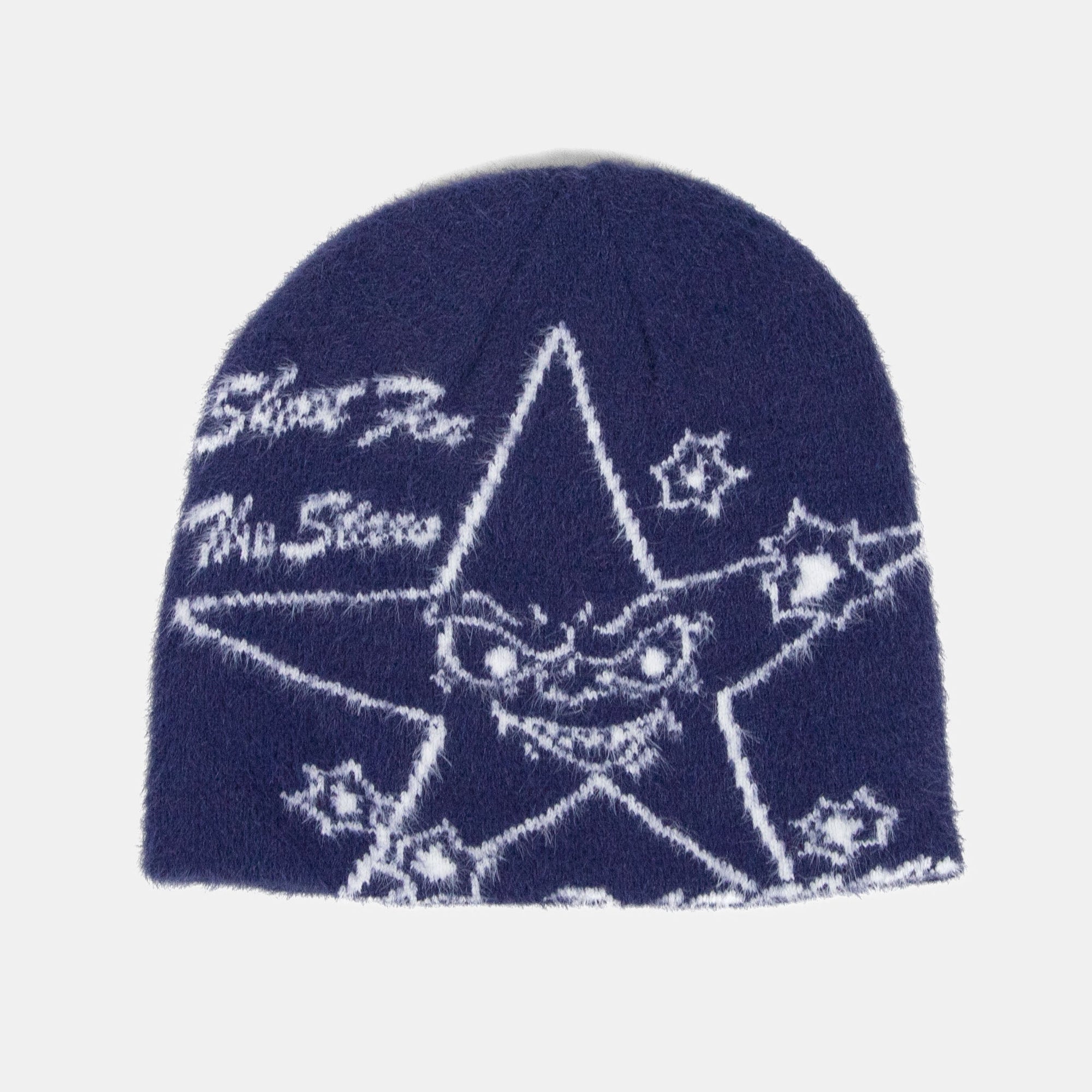 Passion - Target Practice Fohair Beanie - Blue / White