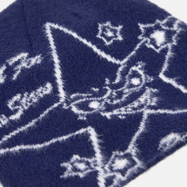 Passion - Target Practice Fohair Beanie - Blue / White