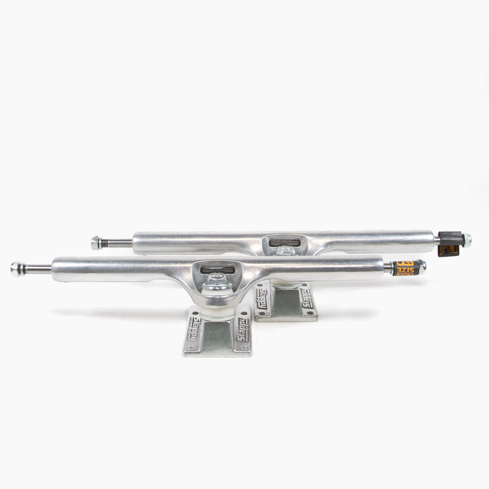 Slappy Trucks - (Pair) 13.0" ST1 Hollow Skateboard Trucks - Polished