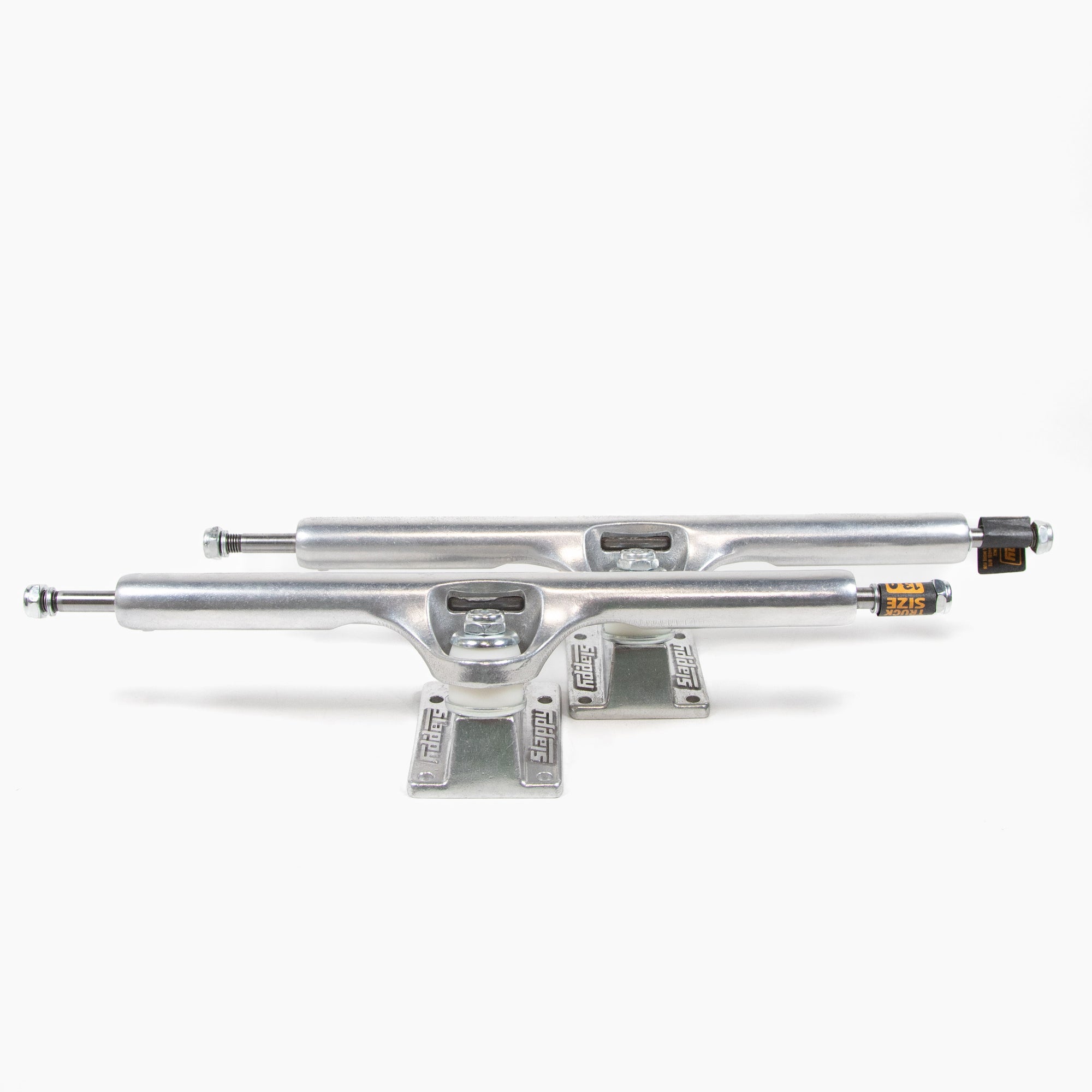 Slappy Trucks - (Pair) 13.0" ST1 Hollow Skateboard Trucks - Polished