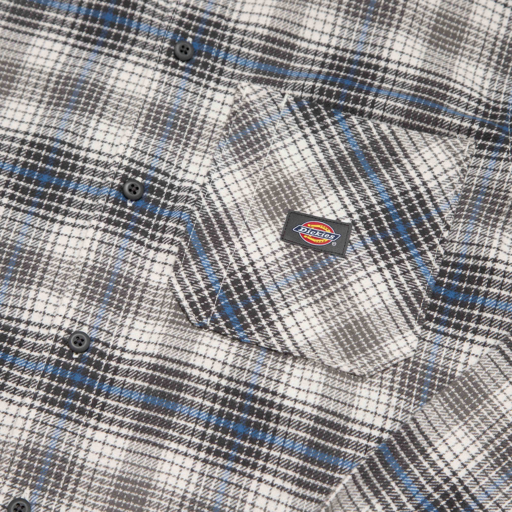 Dickies - Forest Check Flannel Shirt - Charcoal
