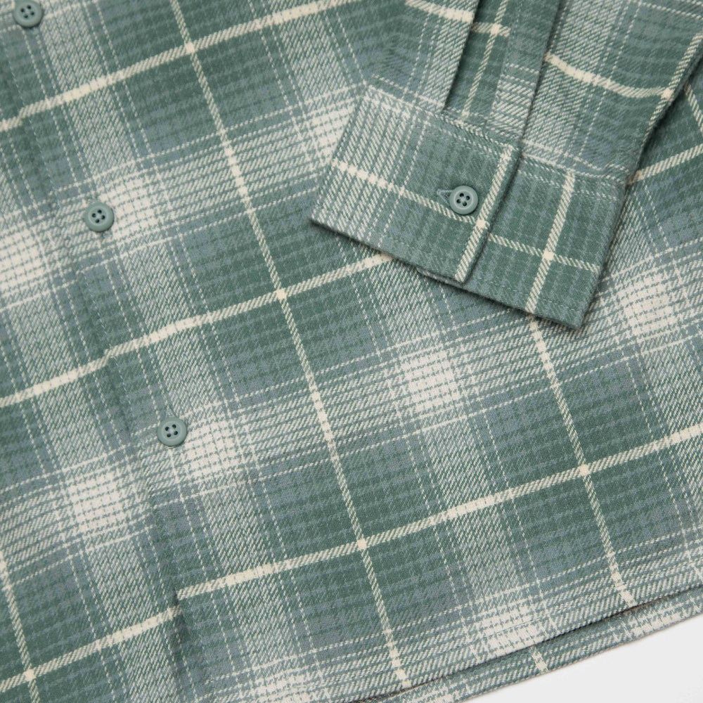 Dickies - Forest Check Flannel Shirt - Stormy Sea