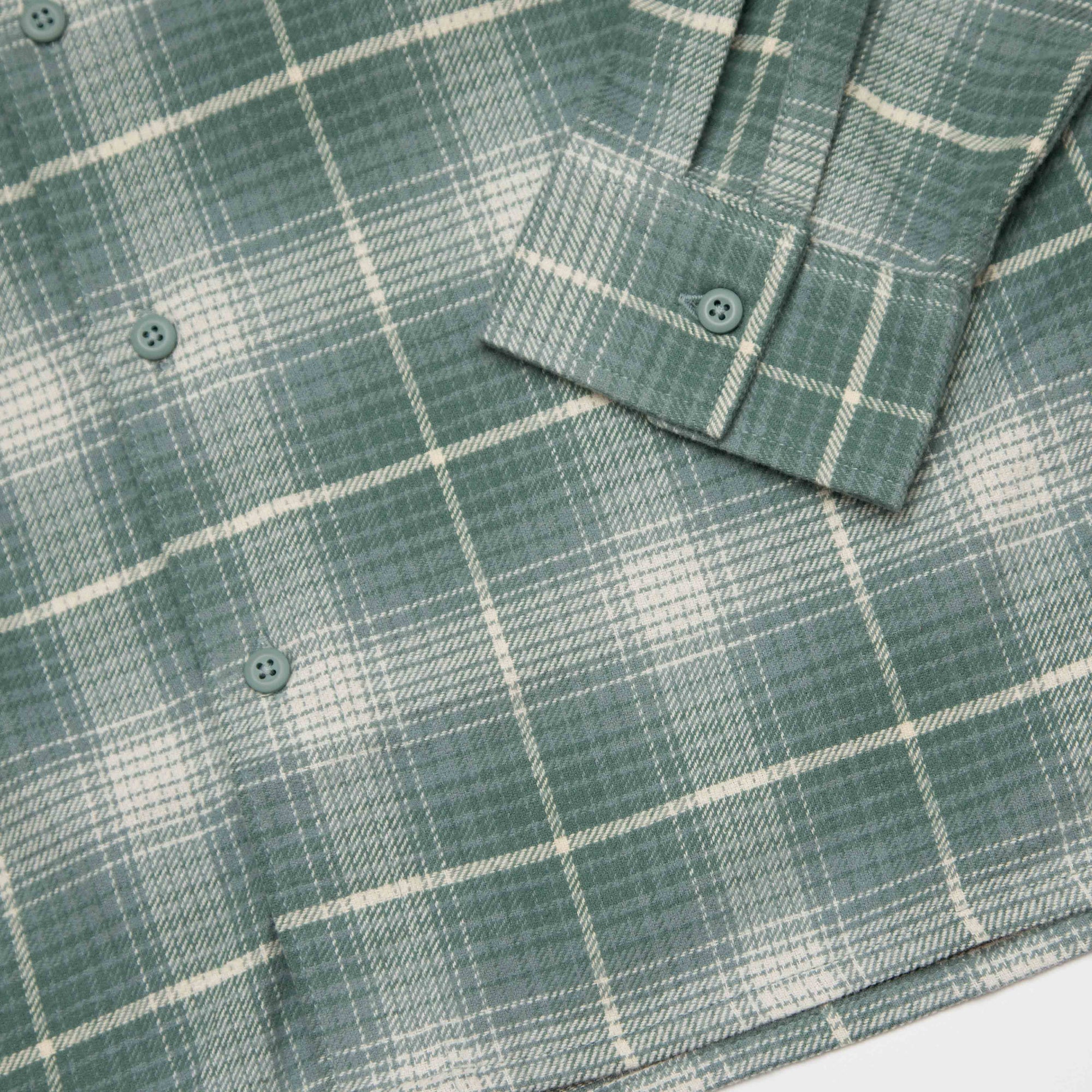 Dickies - Forest Check Flannel Shirt - Stormy Sea