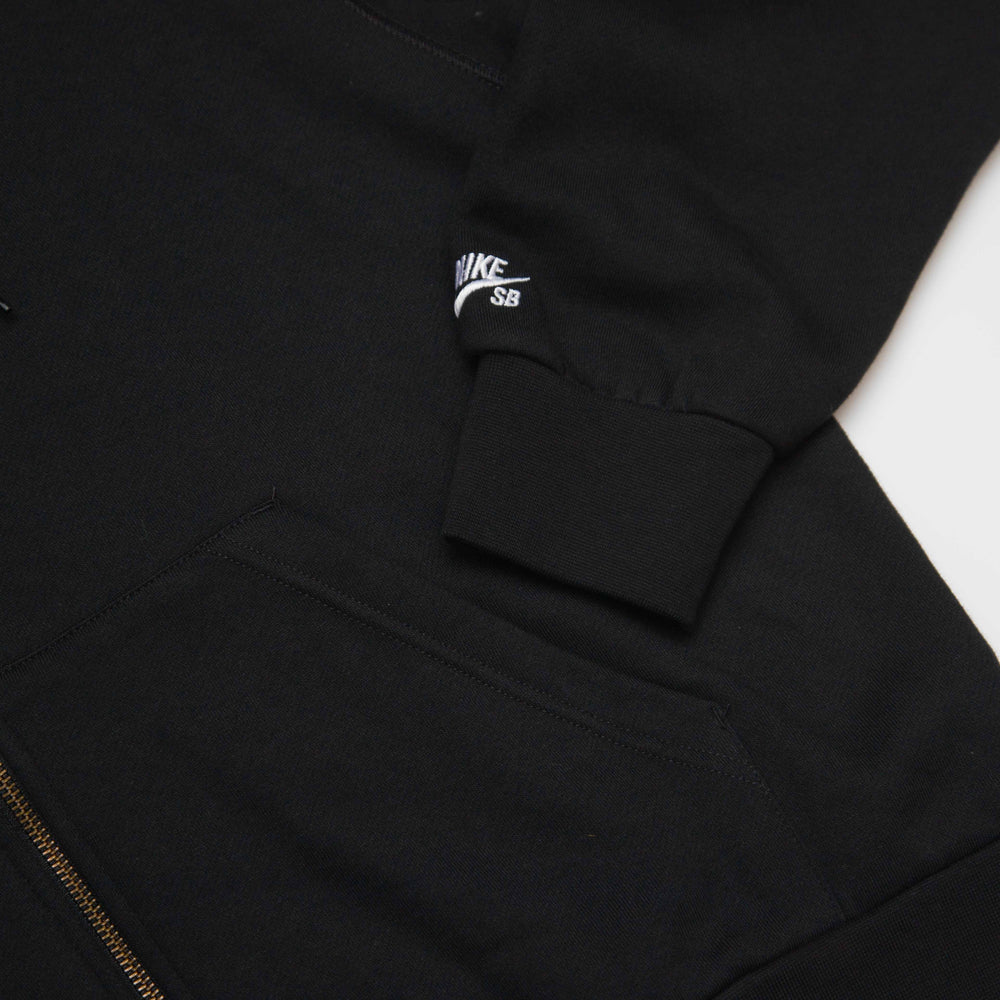 Nike SB - Graphic Zip Hooded Sweatshirt - Black