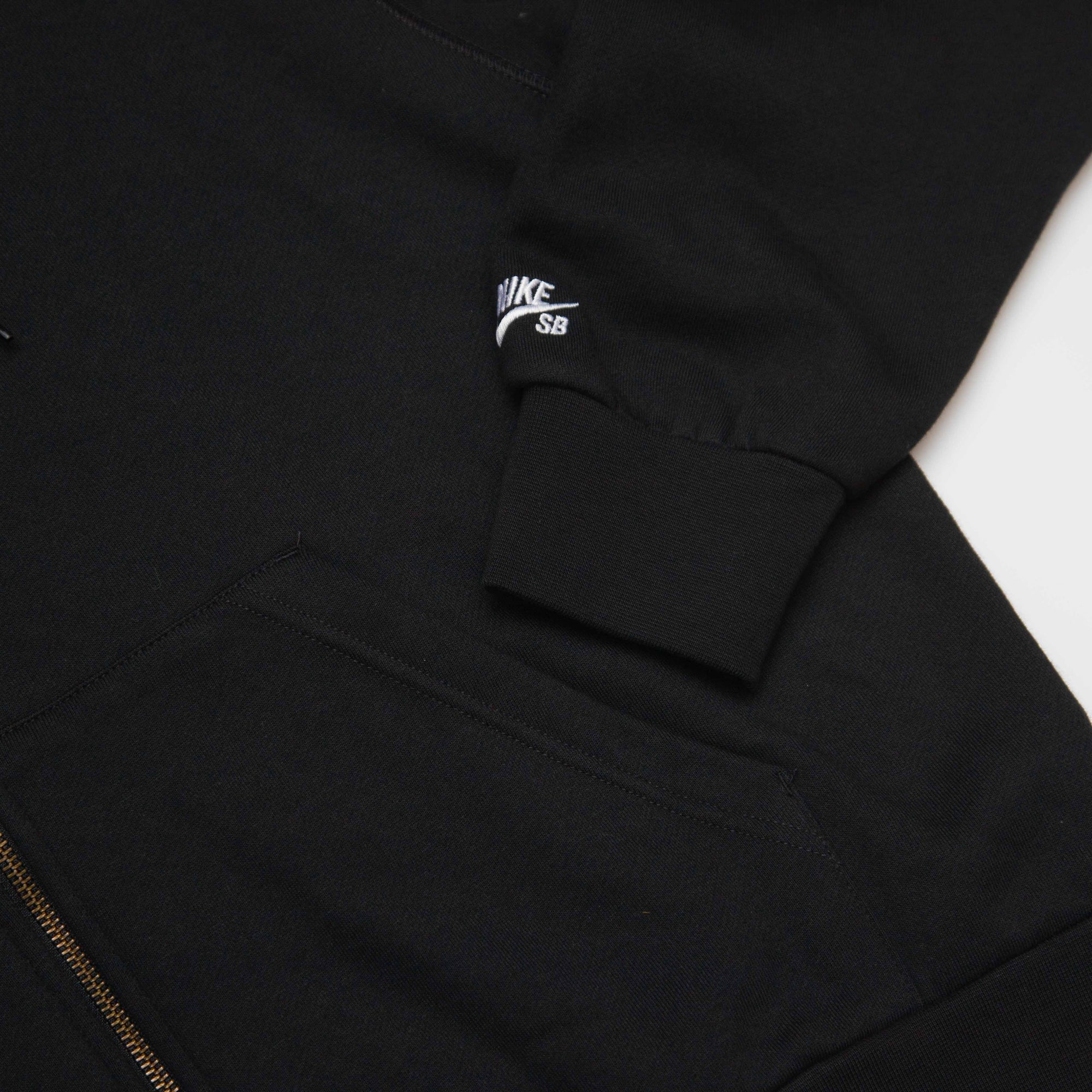 Nike SB - Graphic Zip Hooded Sweatshirt - Black