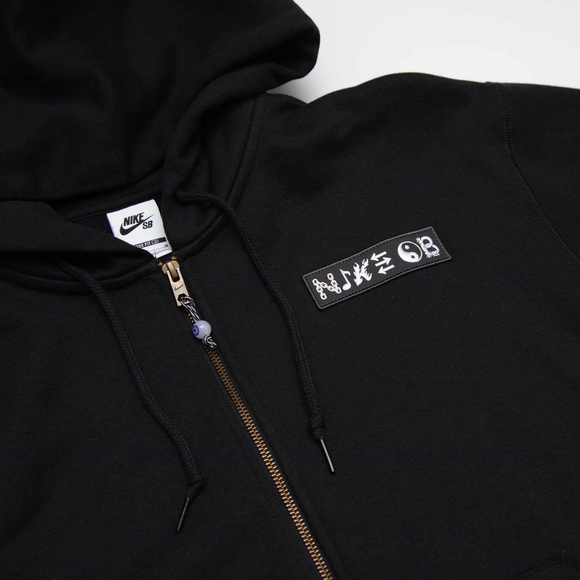 Nike SB - Graphic Zip Hooded Sweatshirt - Black