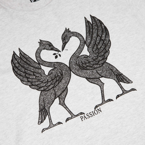 Passion - Birds T-Shirt - Grey