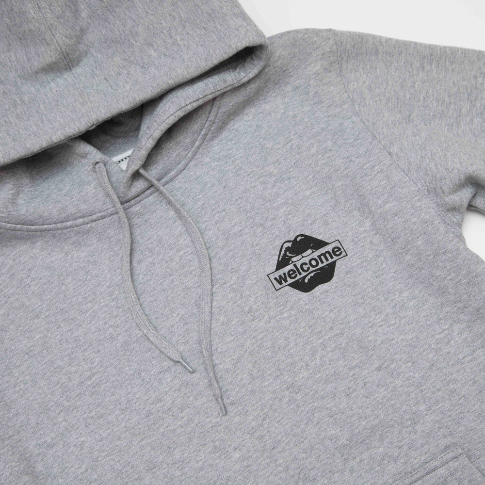 Welcome Skate Store - Lips Hoody - Grey