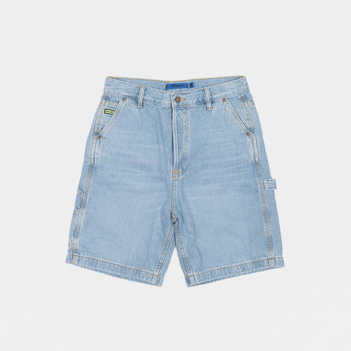 DC Shoes - Worker Baggy Carpenter Denim Shorts - Light Blue