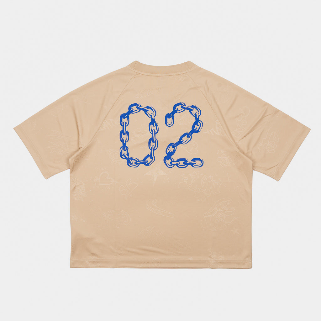 Nike SB - Jacquard 02 Short Sleeve Skate Jersey - Linen – Welcome