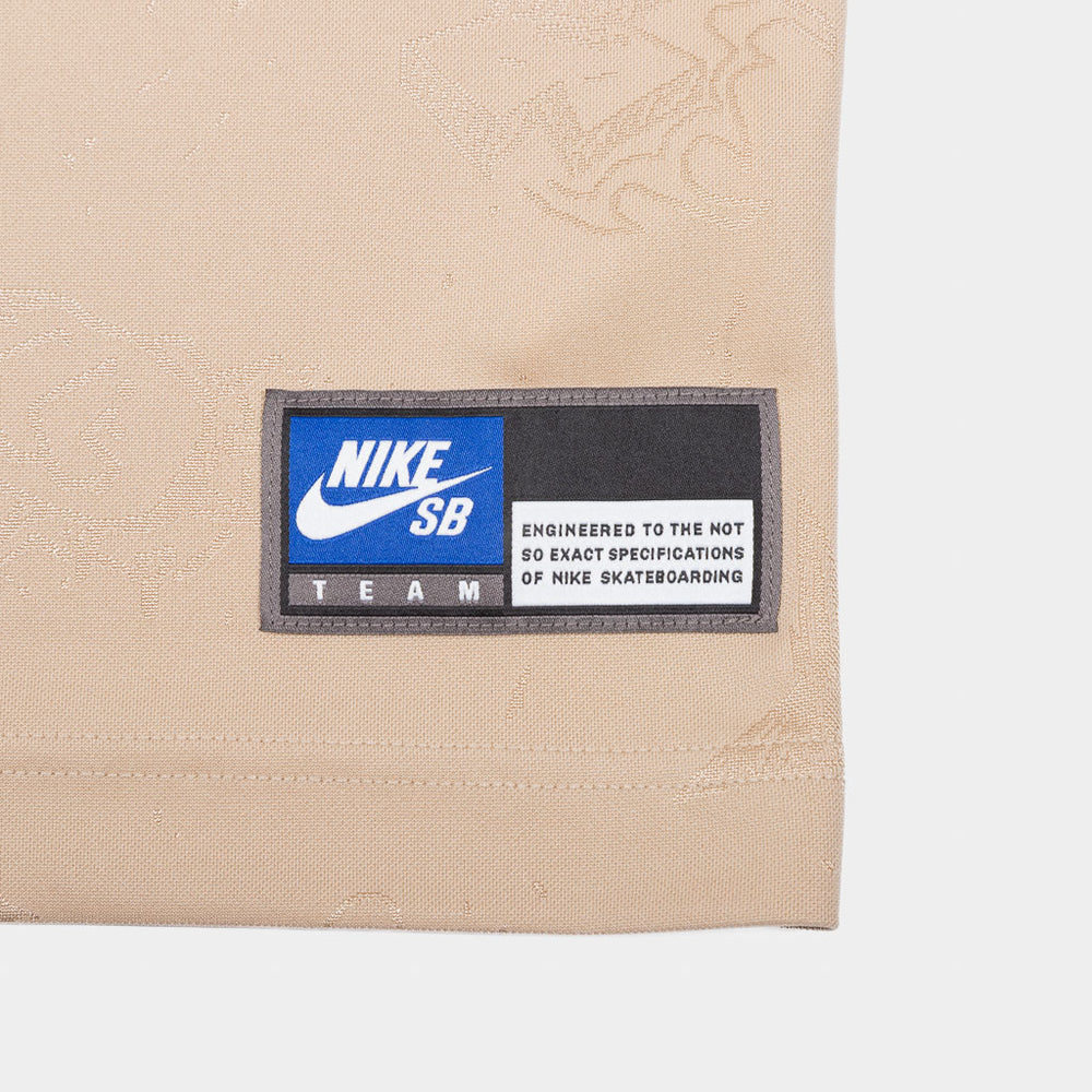 Nike SB - Jacquard 02 Short Sleeve Skate Jersey - Linen