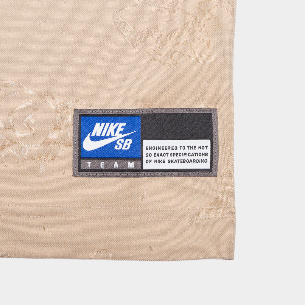 Nike SB - Jacquard 02 Short Sleeve Skate Jersey - Linen