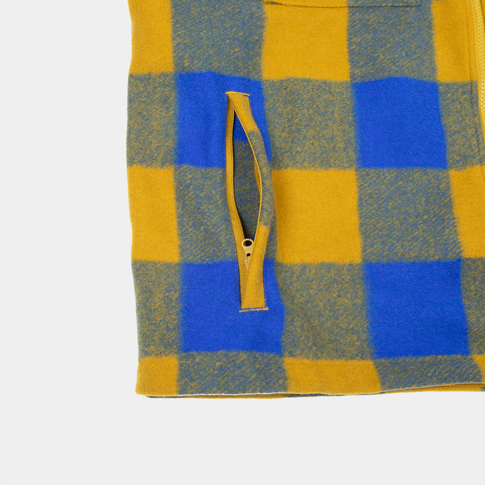 Nike SB - Essential Flannel Shirt Jacket - Hyper Royal / Peat Moss