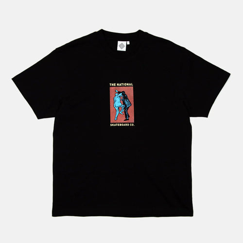 The National Skateboard Co. - OFFICE POLITICS PRIZEFIGHT T-SHIRT - BLACK