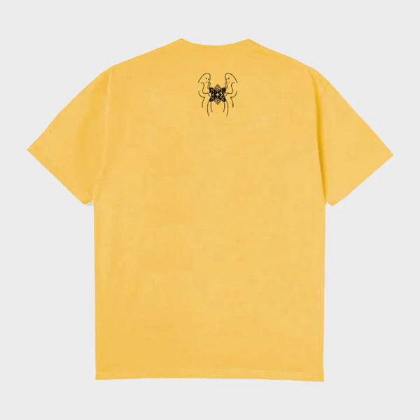 The National Skateboard Co. - GREY AREA SLINGSHOT T-SHIRT YELLOW