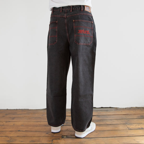 Butter Goods - Encounter Denim Jeans - Tinted Washed Black