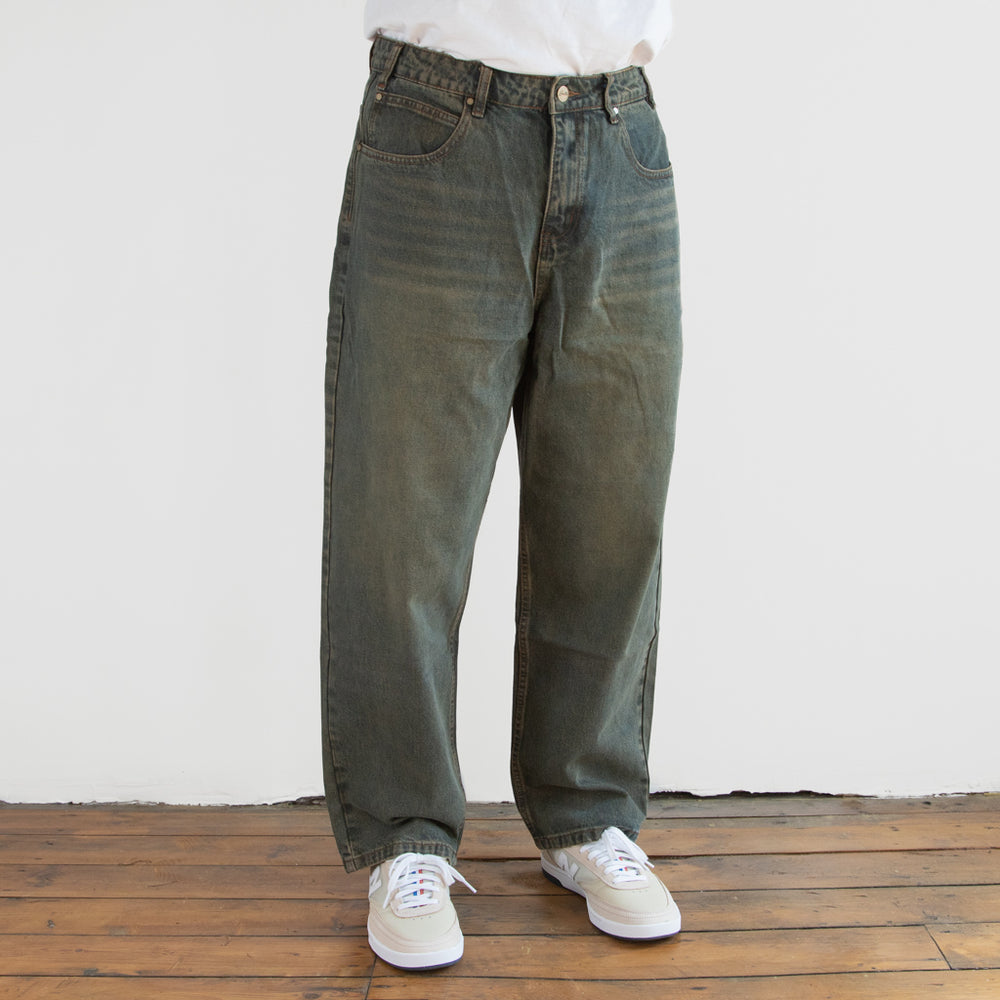 Butter Goods - Warped Denim Jeans - Dirty Wash Indigo